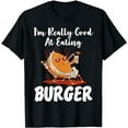 thumbnail image 1 of Im really good at Eating Burger Fast Food T-Shirt, 1 of 5