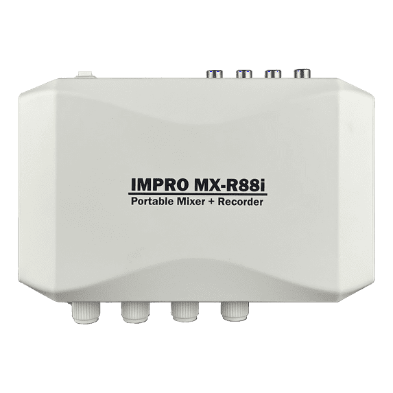 ImPro MX-R88i Portable Karaoke Echo Mixer and Recorder