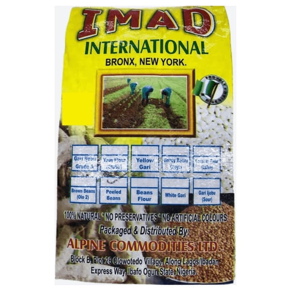 Imad International Peeled Authentic Beans - 10lbs