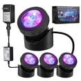 thumbnail image 1 of Image® 4 Pack 48LED Underwater Spotlight RGB Pond Lights Submersible Pool Fountain Aquarium Lamp, 1 of 7