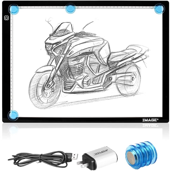 Image A3 Light Box Magnetic Artcraft Tracing Light Board Pad Diamond Painting Tatoo Pad Animation Sketching