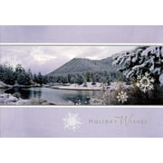 Image Arts Mountains Christmas Card 1 card/1 envelope