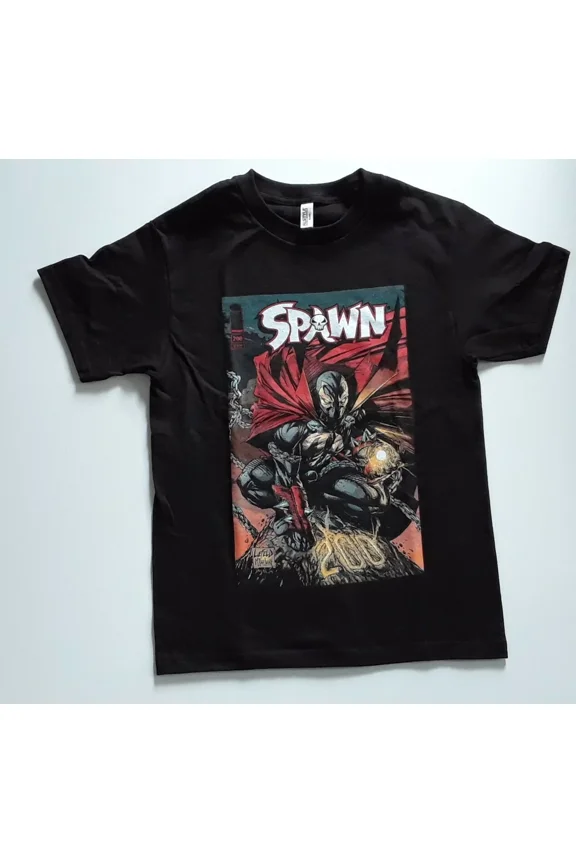 Image Comics #200 SPAWN (Todd McFarlane) Mens Unisex T-Shirt, Available Sm to 2x
