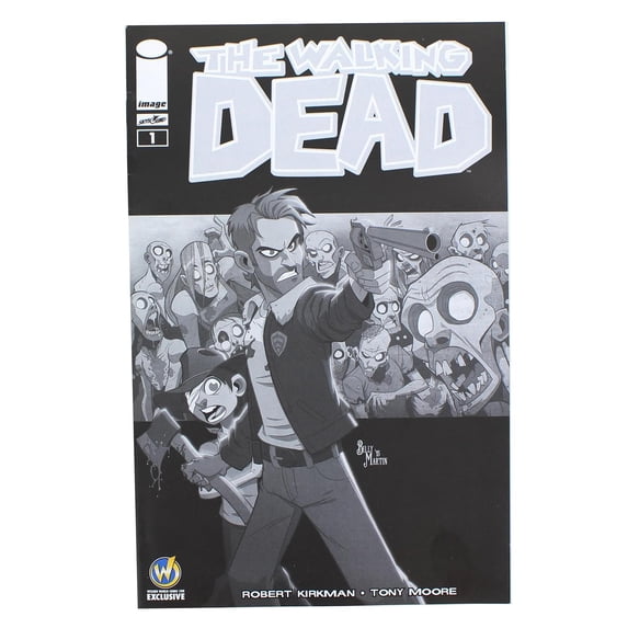 Collectible Image Comics The Walking Dead #1 | WW Tulsa B&W Cover