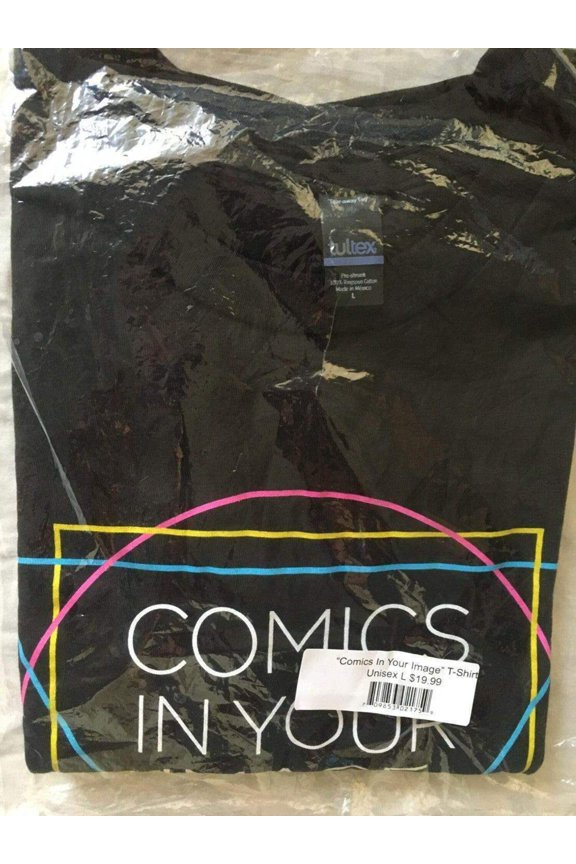Image Comics black Comics In Your Image T-shirt LARGE NEW