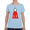 thumbnail image 1 of Image Conscious A Seal And A Penguin T-Shirt Womens -Jay Fleck Designs, Female Regular Fit, 1 of 4