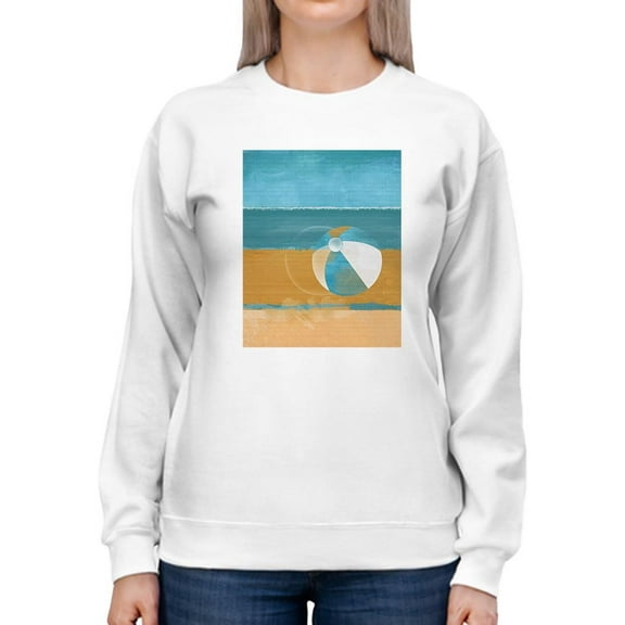Image Conscious Beach Ball Sweatshirt Women's -Image Conscious Designs