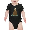 thumbnail image 1 of Image Conscious Bear And Penguin In Zen Bodysuit Infant -Jay Fleck Designs, Unisex Regular Fit, 1 of 4