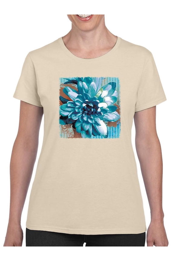 Boom Bloom No. 1 T-Shirt Womens -Porter Hastings Designs, Female Regular Fit