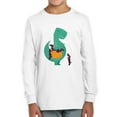 thumbnail image 1 of Image Conscious Dinosaur With Puppies Long Sleeve Toddler -Jay Fleck Designs, Unisex 2 Toddler, 1 of 4