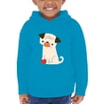 thumbnail image 1 of Image Conscious Dog With A Ball Hoodie Toddler -Jay Fleck Designs, Unisex 2 Toddler, 1 of 4