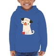 thumbnail image 1 of Image Conscious Dog With A Ball Hoodie Toddler -Jay Fleck Designs, Unisex 5 Toddler, 1 of 4