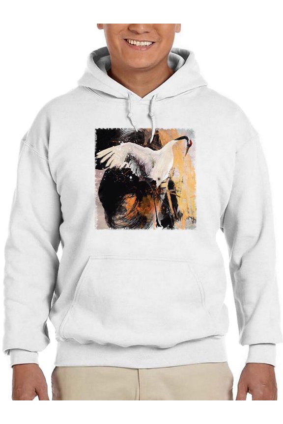 Elegant Birds Hoodie Men's -Image Conscious Designs