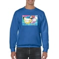 thumbnail image 1 of Image Conscious Elegant Chickens Sweatshirt Mens -Porter Hastings Designs, Male XX-Large, 1 of 4