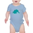 thumbnail image 1 of Image Conscious Elephant With Penguins Bodysuit Infant -Jay Fleck Designs, Unisex Regular Fit, 1 of 4
