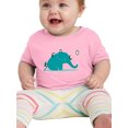 thumbnail image 1 of Image Conscious Elephant With Penguins T-Shirt Infant -Jay Fleck Designs, Unisex Regular Fit, 1 of 4