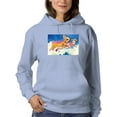 thumbnail image 1 of Image Conscious Flying Chihuahuas Hoodie Womens -Porter Hastings Designs, Female Medium, 1 of 4