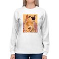 thumbnail image 1 of Image Conscious Funny Pug Sweatshirt Womens -Porter Hastings Designs, Female x-Large, 1 of 4