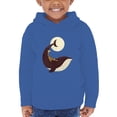 thumbnail image 1 of Image Conscious Giraffe On A Whale Hoodie Toddler -Jay Fleck Designs, Unisex Casual Fit, 1 of 4