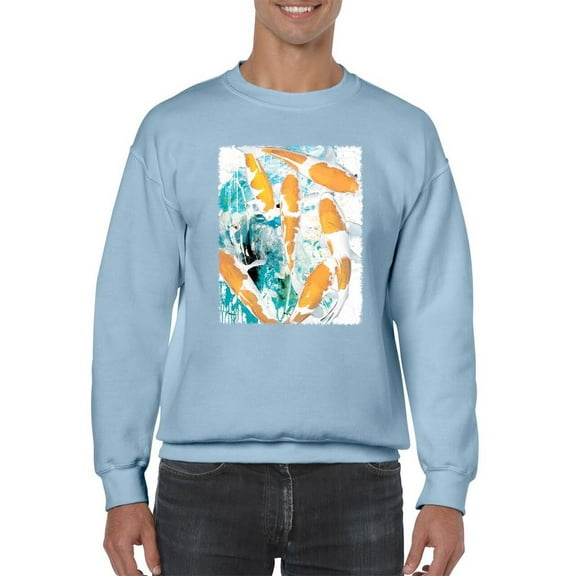 Image Conscious Graffiti Fish Sweatshirt Men's -Image Conscious Designs
