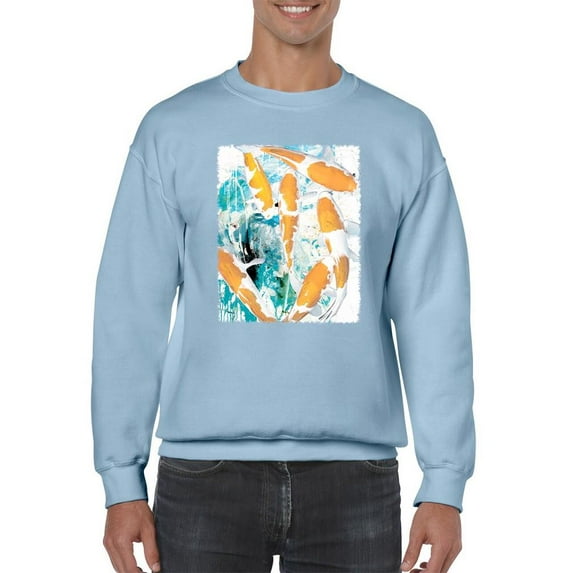 Image Conscious Graffiti Fish Sweatshirt Men's -Image Conscious Designs