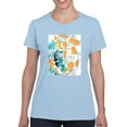 thumbnail image 1 of Image Conscious Graffiti Fish T-Shirt Womens -Porter Hastings Designs, Female Regular Fit, 1 of 4