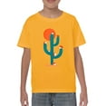 thumbnail image 1 of Image Conscious Hedgehogs On A Cactus T-Shirt Juniors -Jay Fleck Designs, Unisex Regular Fit, 1 of 4