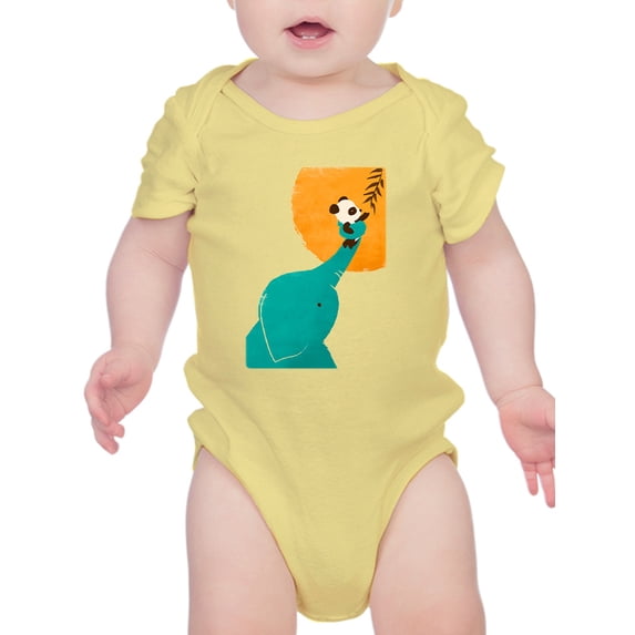 Image Conscious Helping Trunks Bodysuit Infant -Jay Fleck Designs, Unisex Regular Fit