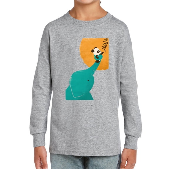 Image Conscious Helping Trunks Long Sleeve Toddler -Jay Fleck Designs, Unisex Regular Fit