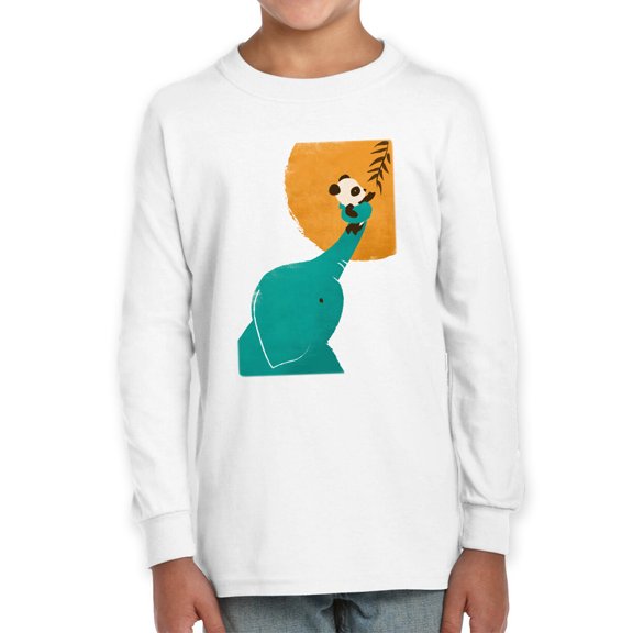 Image Conscious Helping Trunks Long Sleeve Toddler -Jay Fleck Designs, Unisex Regular Fit