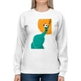 thumbnail image 1 of Image Conscious Helping Trunks Sweatshirt Women's -Jay Fleck Designs, 1 of 4
