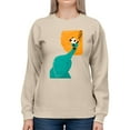 thumbnail image 1 of Image Conscious Helping Trunks Sweatshirt Women's -Jay Fleck Designs, 1 of 4