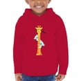 thumbnail image 1 of Image Conscious Koalas Climbing A Giraffe Hoodie Toddler -Jay Fleck Designs, Unisex 5 Toddler, 1 of 4