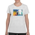 thumbnail image 1 of Image Conscious Lake City Portrait T-Shirt Womens -Porter Hastings Designs, Female XX-Large, 1 of 4