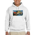 thumbnail image 1 of Image Conscious Military Ride Motorcycle Hoodie Mens -Porter Hastings Designs, Male Medium, 1 of 4