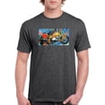 thumbnail image 1 of Image Conscious Military Ride Motorcycle T-Shirt Mens -Porter Hastings Designs, Male 5X-Large, 1 of 4