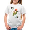 thumbnail image 1 of Image Conscious Momma Sloth And Baby T-Shirt Juniors -Jay Fleck Designs, Unisex Regular Fit, 1 of 4