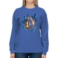 thumbnail image 1 of Image Conscious Otter Family Sweatshirt Women's -Jay Fleck Designs, 1 of 4