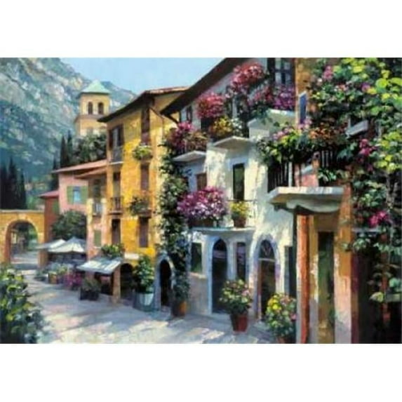 Image Conscious PDXB2706DSMALL Village Hideaway Poster Print by Howard Behrens, 9 x 12 - Small