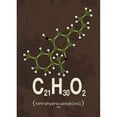 thumbnail image 1 of Image Conscious PDXIN3189320LARGE Molecule Thc Poster Print by Typelike, 20 x 28 - Large, 1 of 1