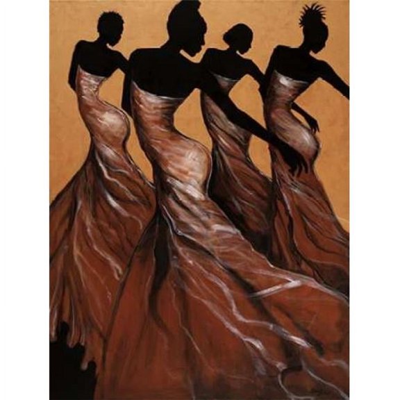 Image Conscious PDXS870DSMALL Flow Poster Print by Monica Stewart, 9 x 12 - Small