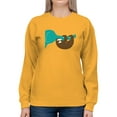 thumbnail image 1 of Image Conscious Sloth With An Elephant Sweatshirt Women -Jay Fleck Designs, Female x-Large, 1 of 4