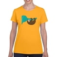 thumbnail image 1 of Image Conscious Sloth With An Elephant T-Shirt Women -Jay Fleck Designs, Female Large, 1 of 4
