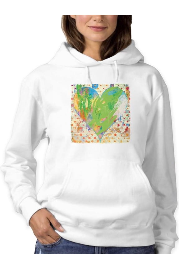 Spring Heart Hoodie Women's -Image Conscious Designs