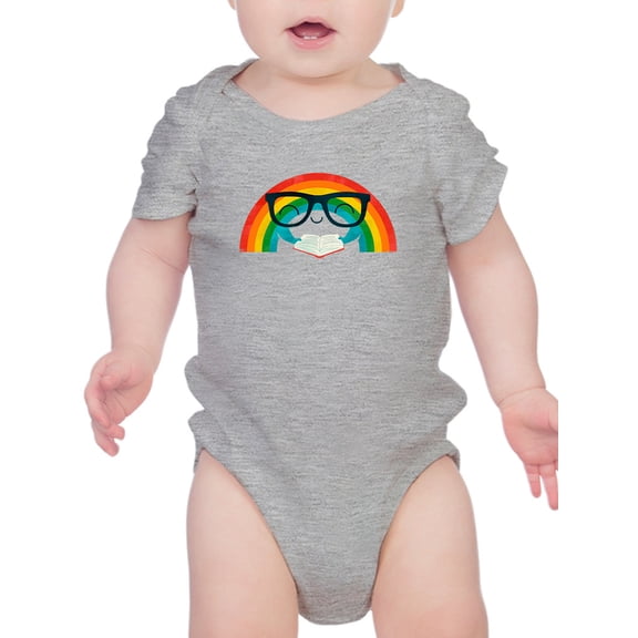 Image Conscious Studious Rainbow Bodysuit Infant -Jay Fleck Designs, Unisex Regular Fit