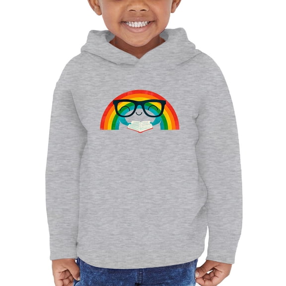 Image Conscious Studious Rainbow Hoodie Toddler -Jay Fleck Designs, Unisex Casual Fit