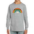 thumbnail image 1 of Image Conscious Studious Rainbow Long Sleeve Toddler -Jay Fleck Designs, Unisex Regular Fit, 1 of 4