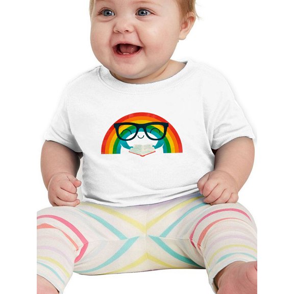 Image Conscious Studious Rainbow T-Shirt Infant -Jay Fleck Designs, Unisex Regular Fit