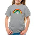 thumbnail image 1 of Image Conscious Studious Rainbow T-Shirt Juniors -Jay Fleck Designs, Unisex Regular Fit, 1 of 4