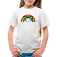 thumbnail image 1 of Image Conscious Studious Rainbow T-Shirt Juniors -Jay Fleck Designs, Unisex Regular Fit, 1 of 4